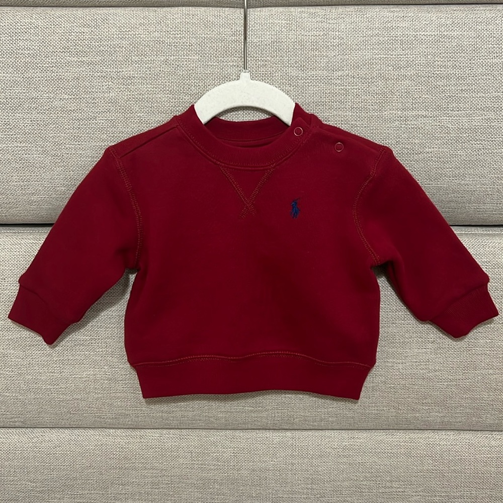 Ralph Lauren Fleece Crewneck Sweatshirt